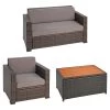 Excellerations® Outdoor Wicker Furniture Set (School Age Height)