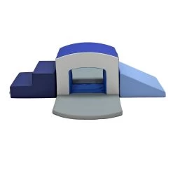 SoftScape Playtime Tunnel Climber Plus - Navy/Powder Blue -Children School Supplies S997178 1